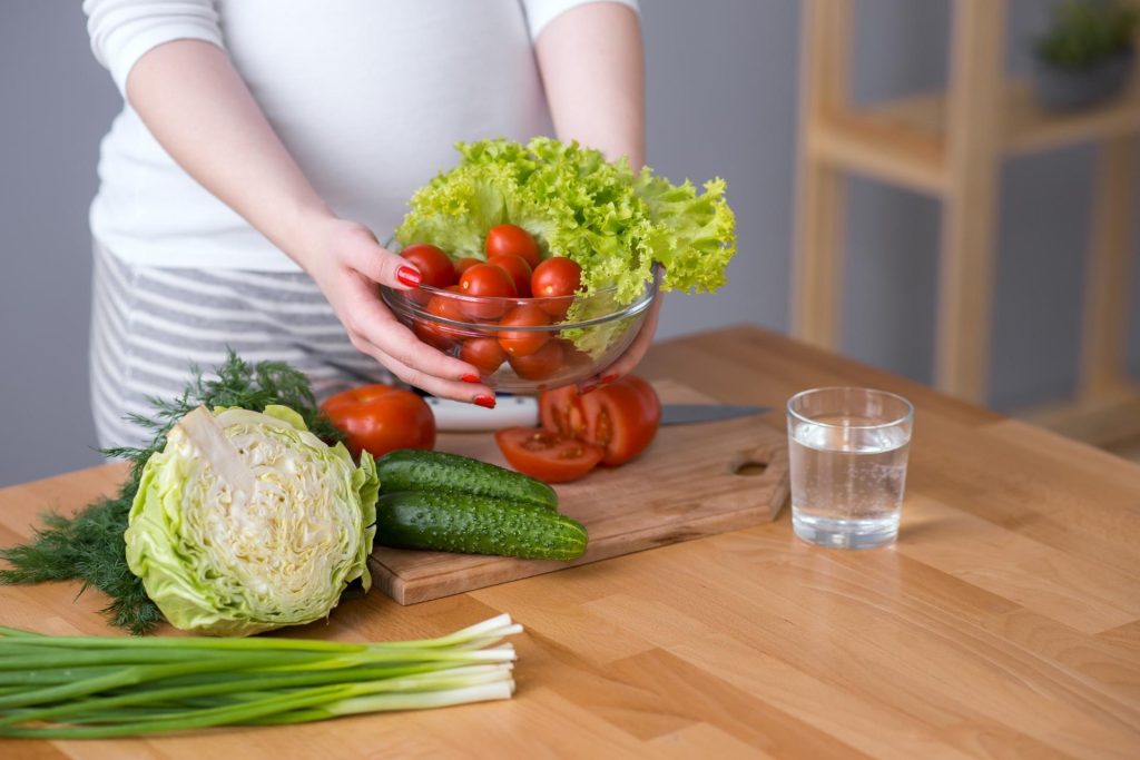 dieta all'inizio della gravidanza